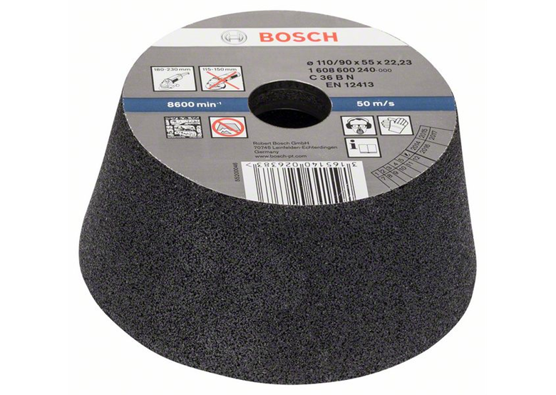 Schleiftopf, konisch-Stein/Beton Bosch 1608600240