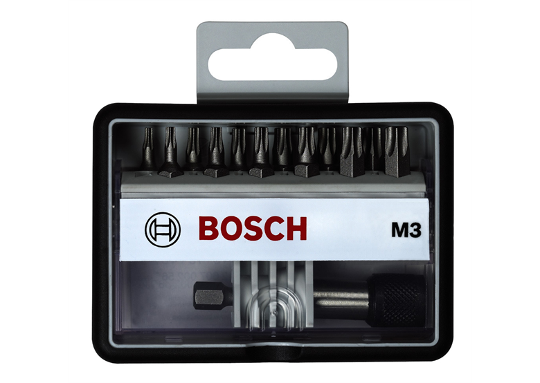 12+1tlg. Robust Line Schrauberbit-Set M Extra-Hart Bosch 2607002565