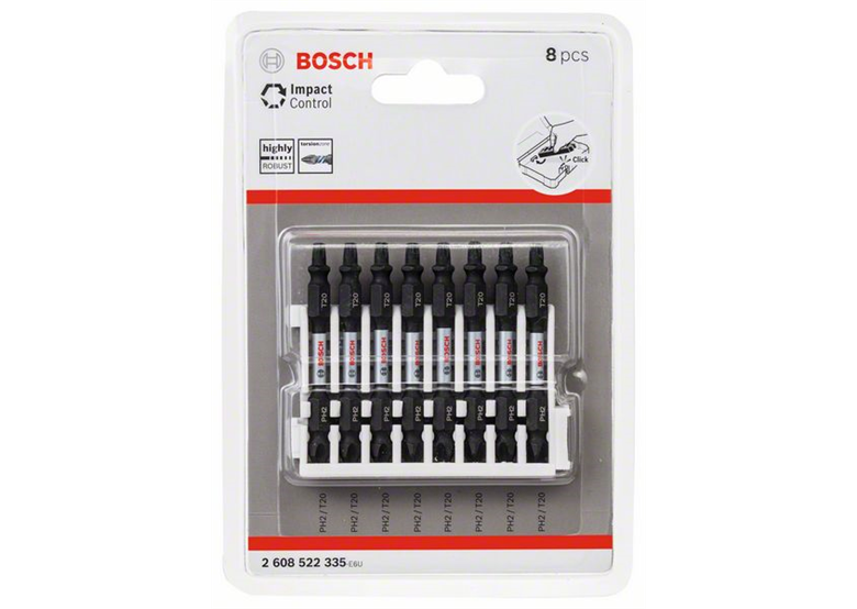 Impact Control Schrauberbit-Set, 8-teilig Bosch 2608522335