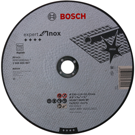 Trennscheibe gerade Expert for Inox - Rapido Bosch 2608603407