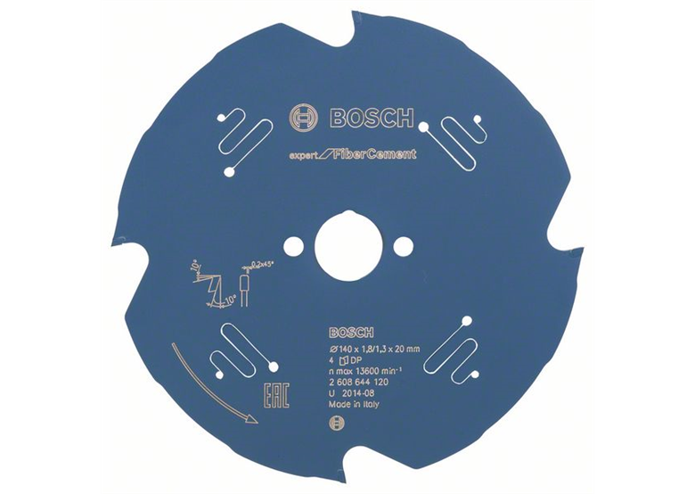 Kreissägeblatt Expert for Fiber Cement 140x20mm T4 Bosch 2608644120