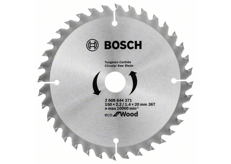 Sägeblatt ECO Optiline Wood 150x20mm T36 Bosch 2608644371