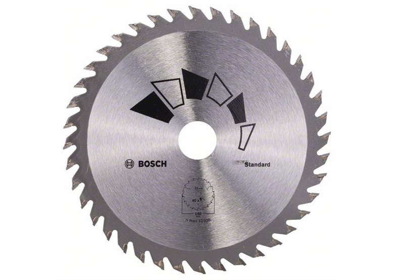 Trennscheibe STANDARD 140x20mm, Z40 Bosch 2609256805