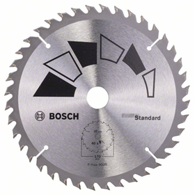 Trennscheibe STANDARD 170x20mm, Z40 Bosch 2609256813