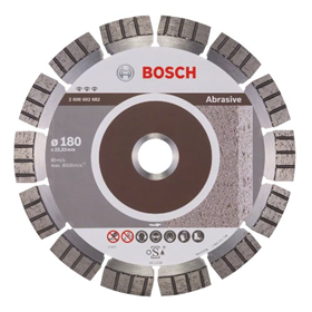 Diamanttrennscheibe  180mm Bosch Best for Abrasive