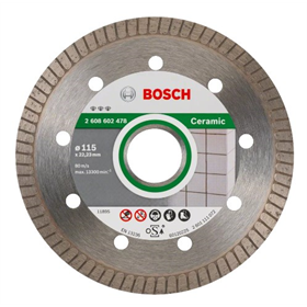 Diamanttrennscheibe  115mm Bosch Best for Ceramic Extra Clean Turbo