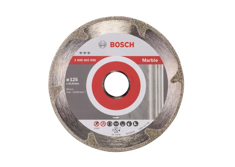 Diamanttrennscheibe  125mm Bosch Best for Marble