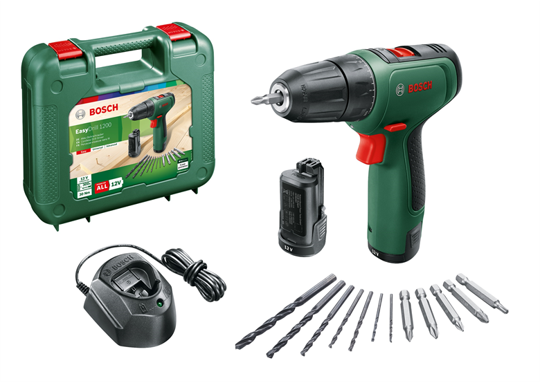 Akku-Bohrschrauber Bosch EasyDrill 1200 2x1.5Ah