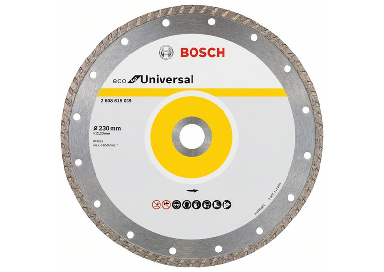 Diamanttrennscheibe  230x22,23mm 10 Stück Bosch ECO for Universal Turbo