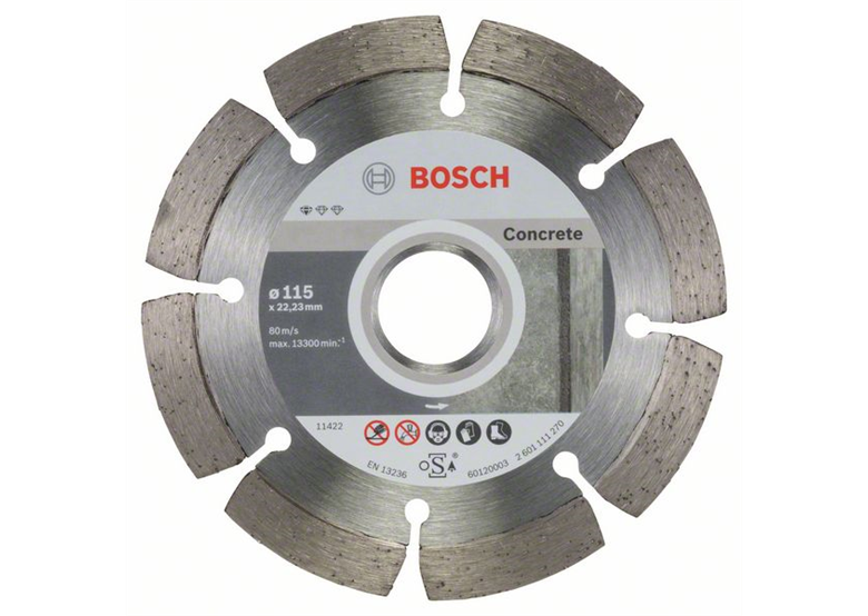 Diamanttrennscheibe  115mm Bosch Standard for Concrete