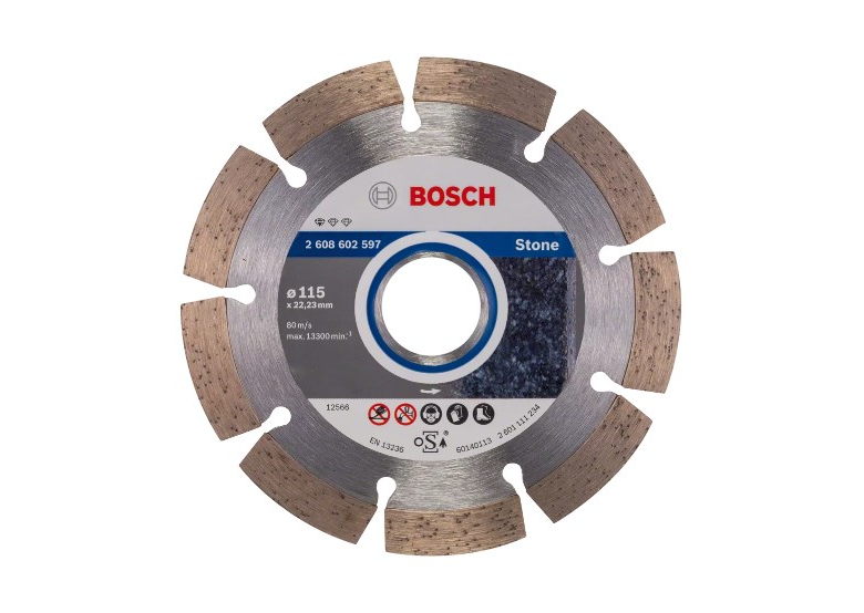 Diamanttrennscheibe  115mm Bosch Standard for Stone