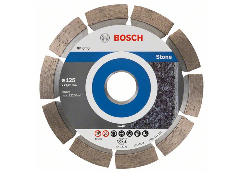 Diamanttrennscheibe  125mm Bosch Standard for Stone