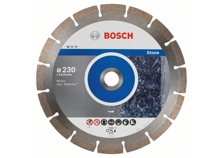 Diamanttrennscheibe  230mm Bosch Standard for Stone