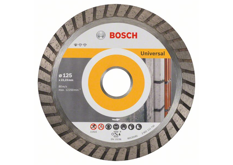 Diamanttrennscheibe   125mm Bosch Standard for Universal Turbo