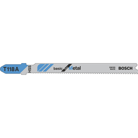 Stichsägeblatt für Stichsäge  Basic for Metal 5 Stck. Bosch T 118 A