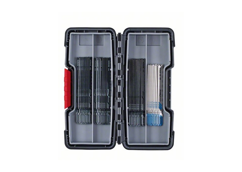 Stichsägeblatt-Set, Wood and Metal, 40-tlg. Bosch TOUGHBOX BASIC W/M