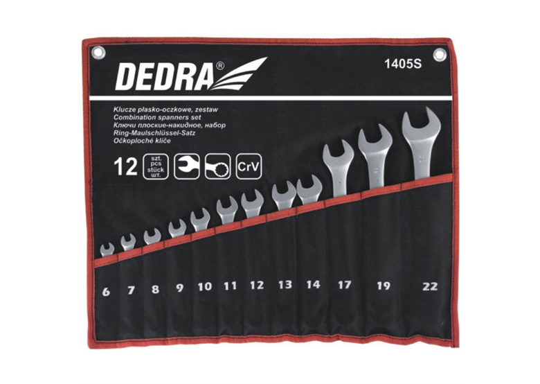 Combination spanner set Dedra 1405S