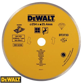 Scheibe für Keramik 250mm DeWalt DT3733