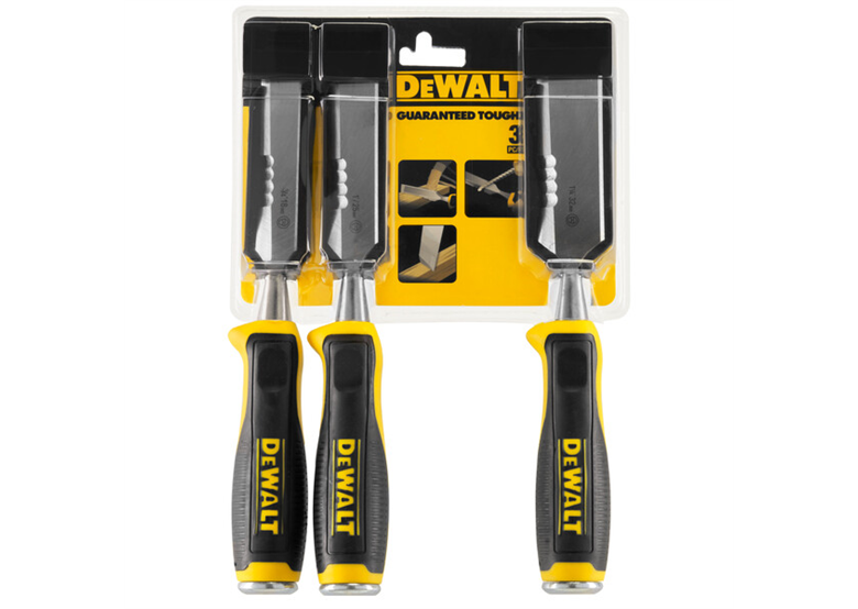 Holzmeißel-Set, 3-tlg DeWalt DWHT0-16148