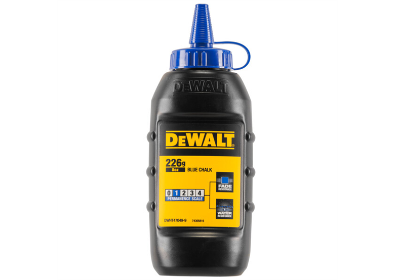 Schlagschnurkreide blau 225g DeWalt DWHT47049-9