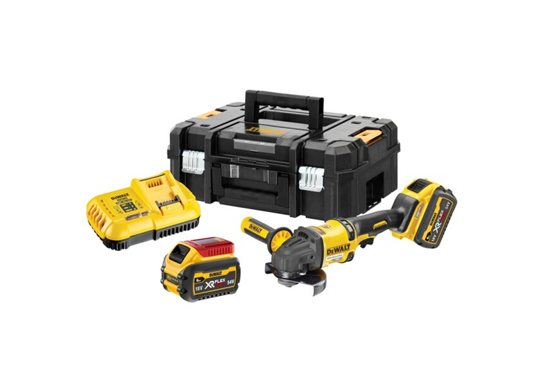 Winkelschleifer DeWalt FLEXVOLT DCG418T2 2x6,0Ah TSTAK II