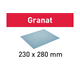 Schleifpapier Granat Festool 230x280 P120 GR/10