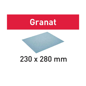 Schleifpapier Granat Festool 230x280 P180 GR/10