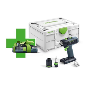 Akku-Bohrschrauber Festool T18+3 Basic 4,0