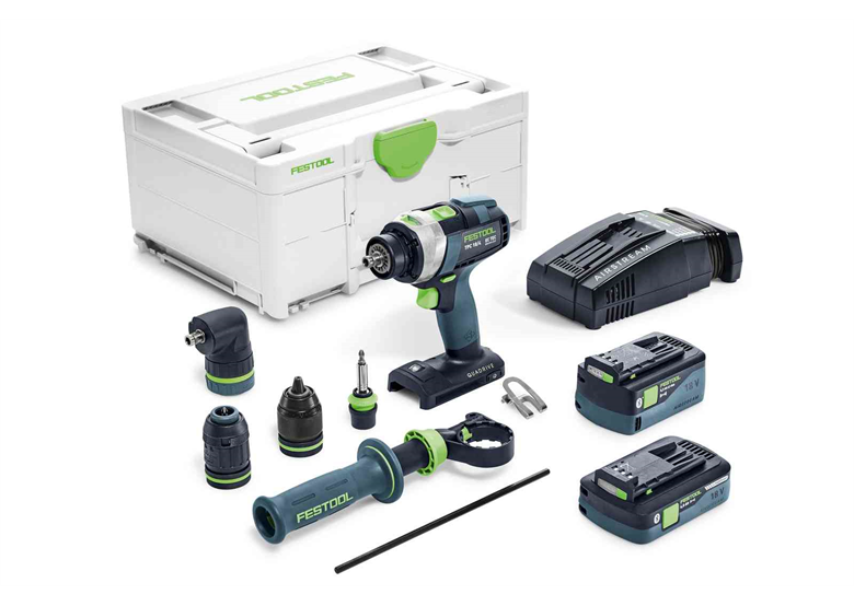 Akku-Schlagbohrschrauber Festool TPC18/4 5,2/4I-Set/XL-SC