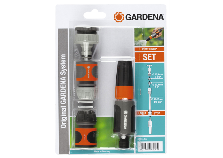 Set mit geradem Sprinkler 1/2“ - 5/8“ 4tlg. Gardena OGS 18291-20