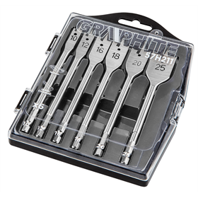 Flachfräser-Set für Holz 6St. Graphite 57H211