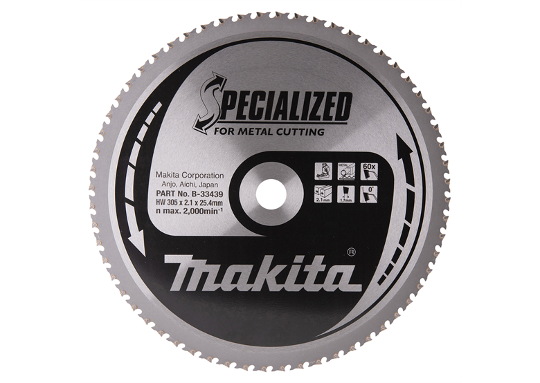 Sägeblatt 305x2,1x25,4 mm Makita B-33439