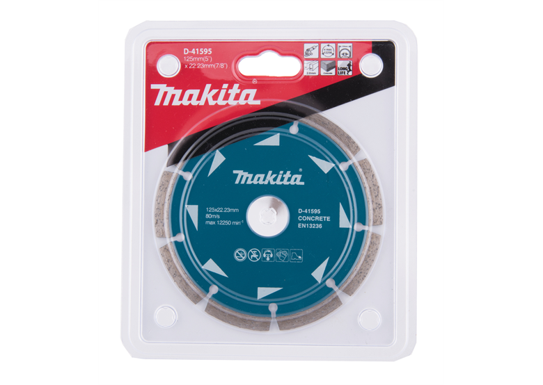 Diamantscheibe 125x22.23mm segmentiert 10St. Makita D-41595-10