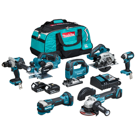 Werkzeugset Combo LXT 18V Makita DLX7019TX1