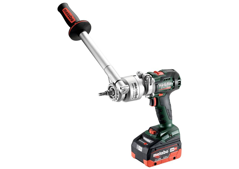 Akku-Bohrschrauber mit Drehmomentvorsatz PowerX3 Metabo BS 18 LTX BL Q I 2x5.5Ah