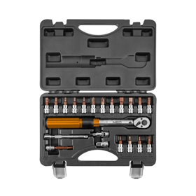 Drehmomentschlüssel 1/4" 21 Stück Neo 08-821