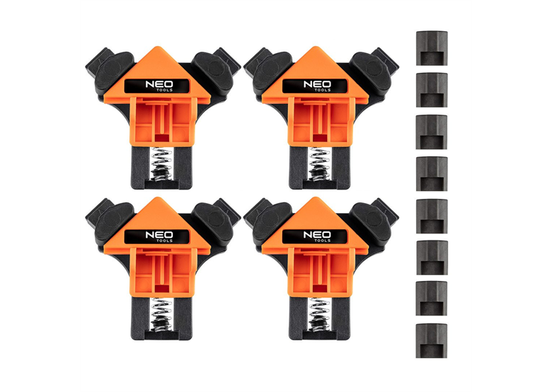 Eckwinkelklemme, 4er-Set Neo 45-492