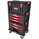 Schubladenset auf Rollenplattform Qbrick System PRO DRAWER Workshop SET 2