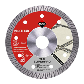 Diamanttrennscheibe 125x22,2mm Rubi TLG EXT SUPERPRO