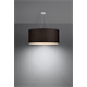 Kronleuchter OTTO 70 schwarz Sollux Lighting 2Bm