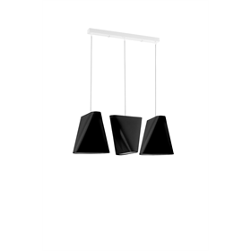 Kronleuchter BLUM 3 schwarz Sollux Lighting 2Bm