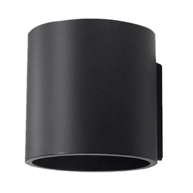 Wandleuchte ORBIS 1 schwarz Sollux Lighting Deep Space