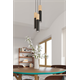 Pendelleuchte PABLO 2 schwarz Sollux Lighting Peach Puff