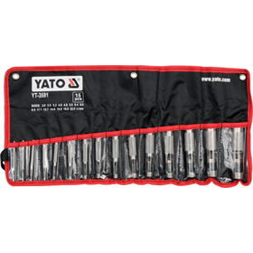 Lochhammer Set (Satz) 15-teilig Yato YT-3591